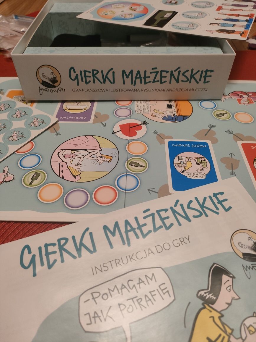 Gra planszowa gierki małżeńskie