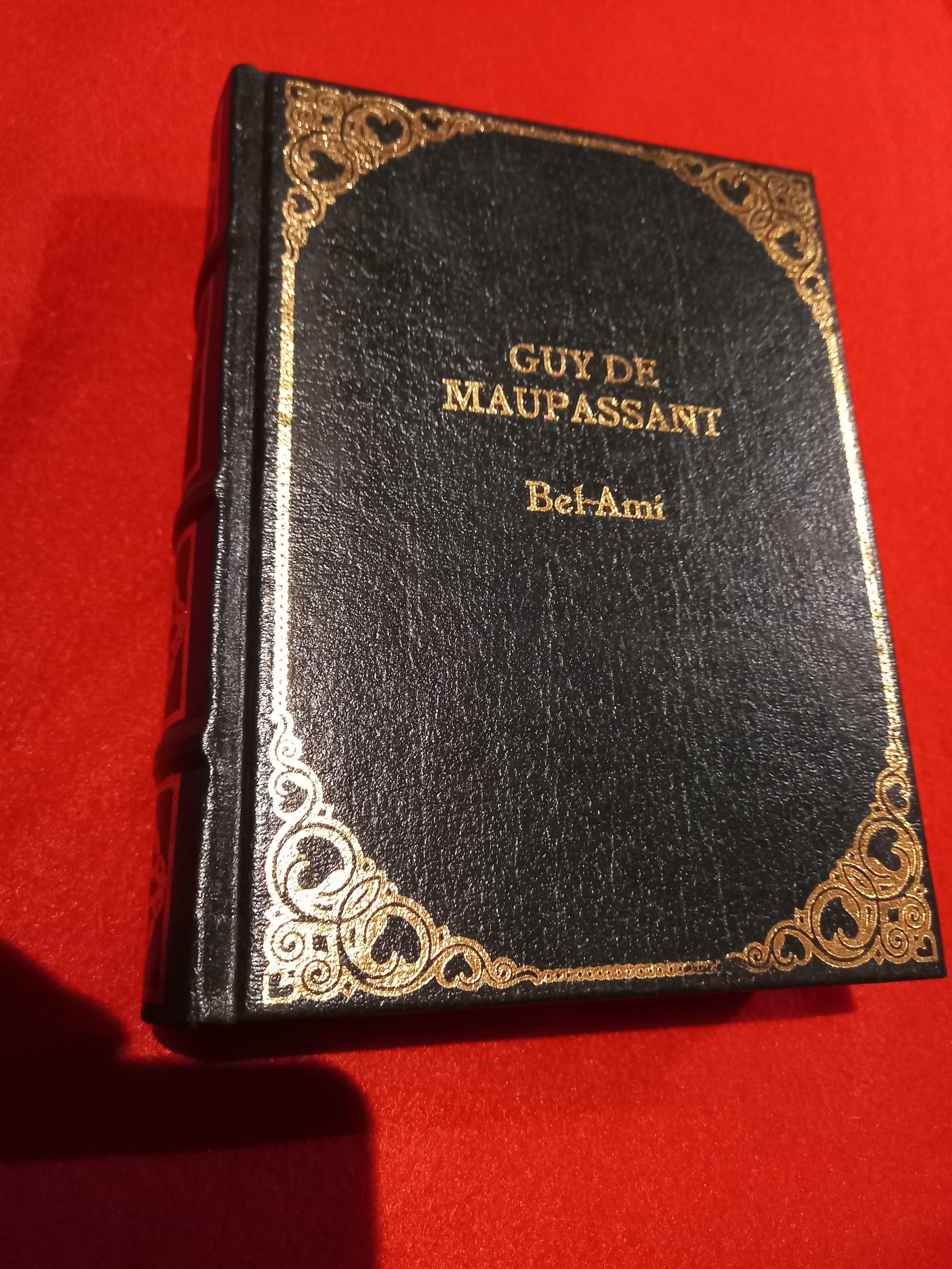 Livro antigo de capa dura: "Bel-Ami" - Guy de Maupassant