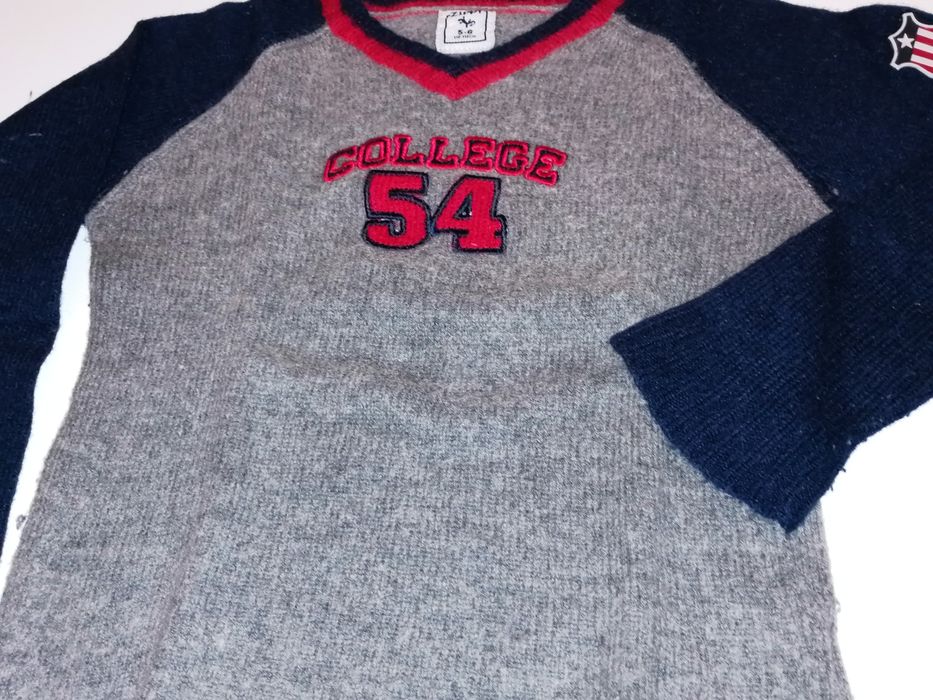 Camisola de Lã  Tam 5 anos- Marca Zippy