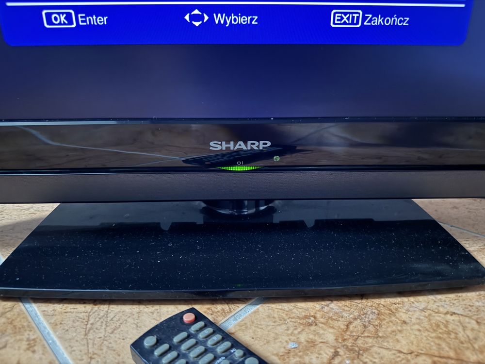 Telewizor LCD Sharp 26 cali LC-26SH7E płaski pilot sprawny