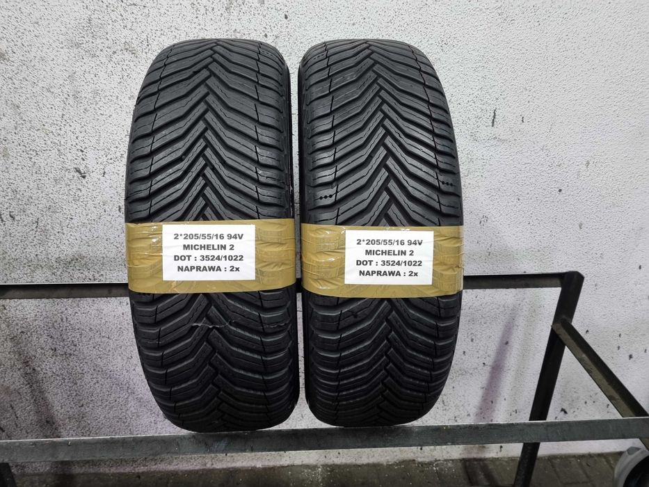 205/55/16 94V Michelin Cross Climate 2 PARA MONTAŻ WYSYŁKA Koszalin