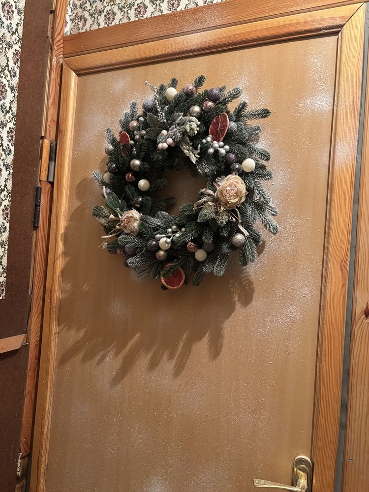 Венок рождественский новогодний