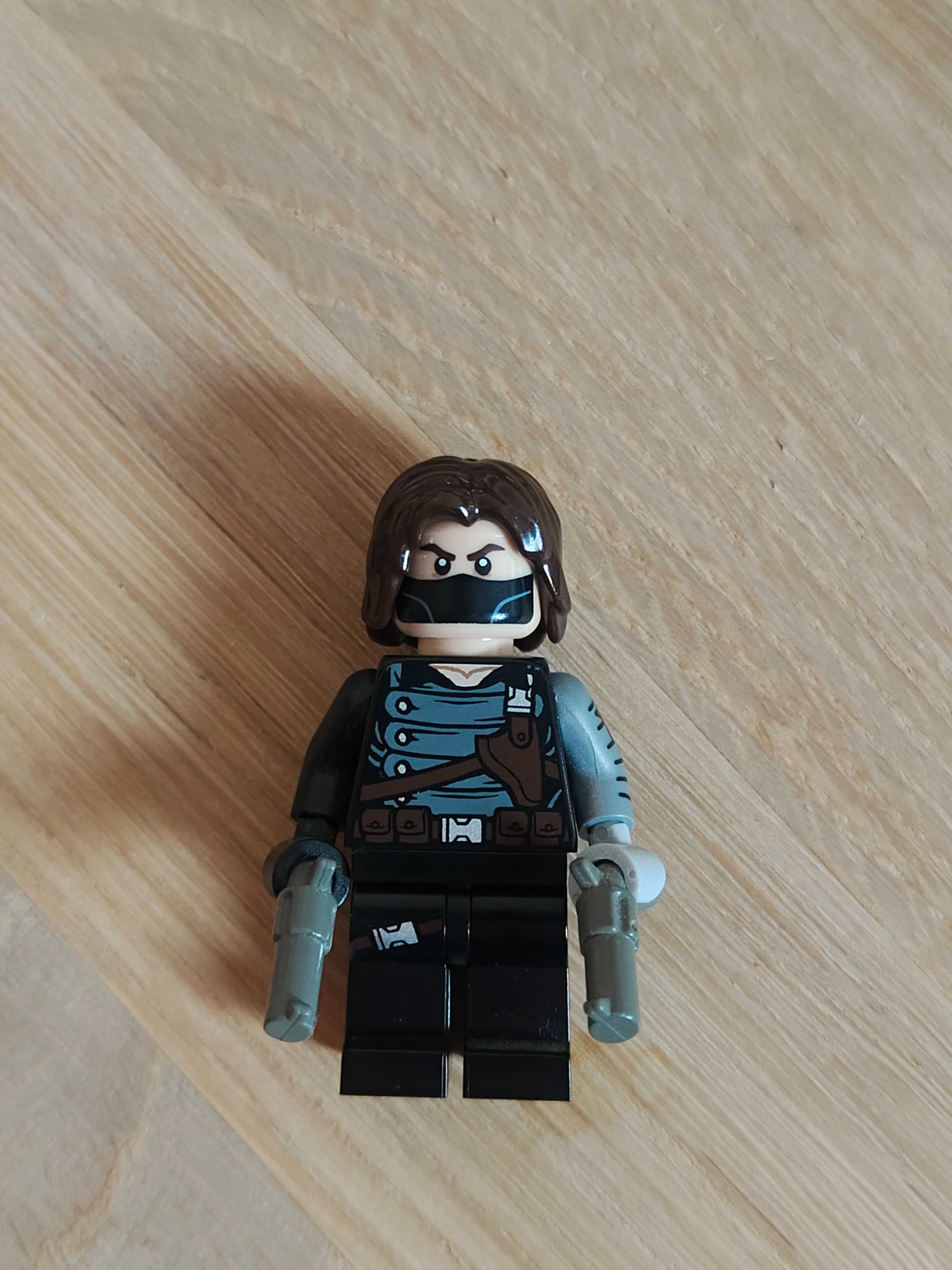 Lego Marvel figurka Zimowy Żołnierz winter soldier minifigurka