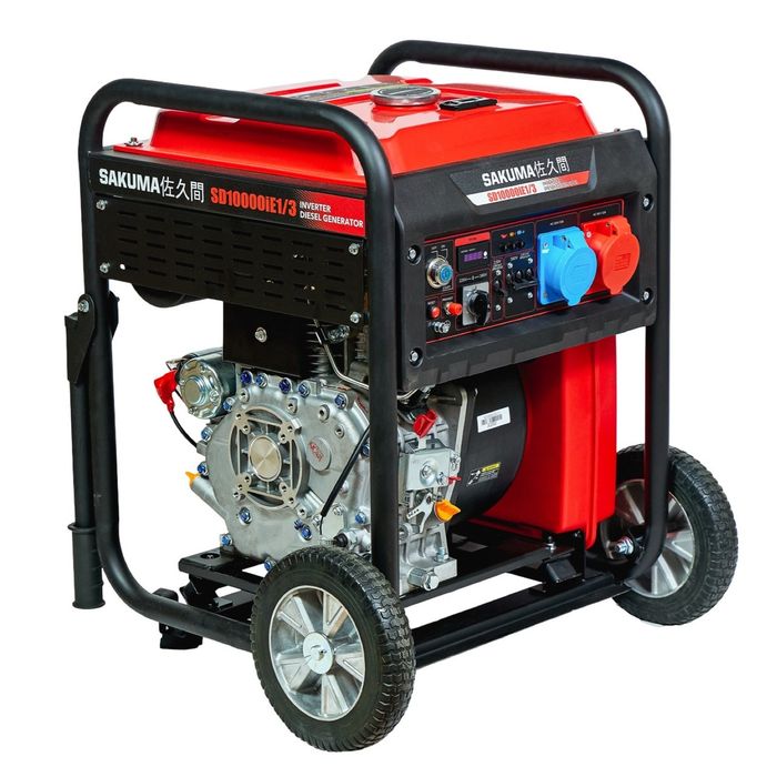 Інверторний дизельний генератор SAKUMA SD10000iE1/3 220В/З80В
