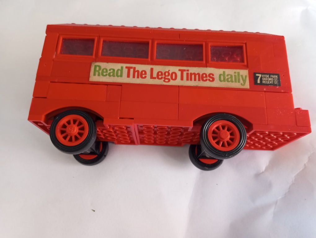 Autocarro Lego antigo London Bus ReadThe Lego Times daily