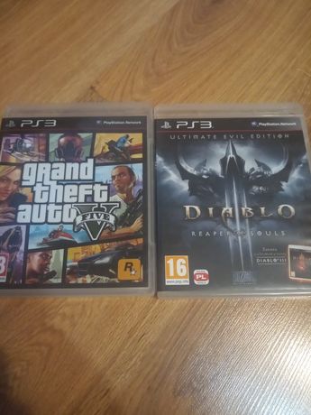 Gry PlayStation 3 GTA5 Diablo 3