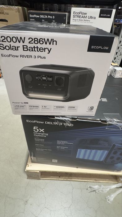 EcoFlow River  3 Plus нова- євро резетка 220