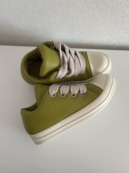 Кеды Rick Owens Ramones Puffer Jumbo Yellow Drkshdw 45(29cm 42(27cm)