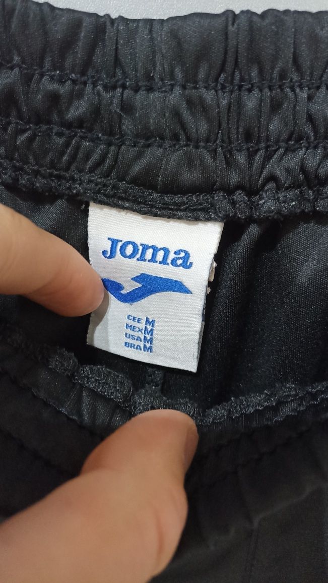 Spodenki męskie sportowe piłkarskie krótkie shorty czarne Joma