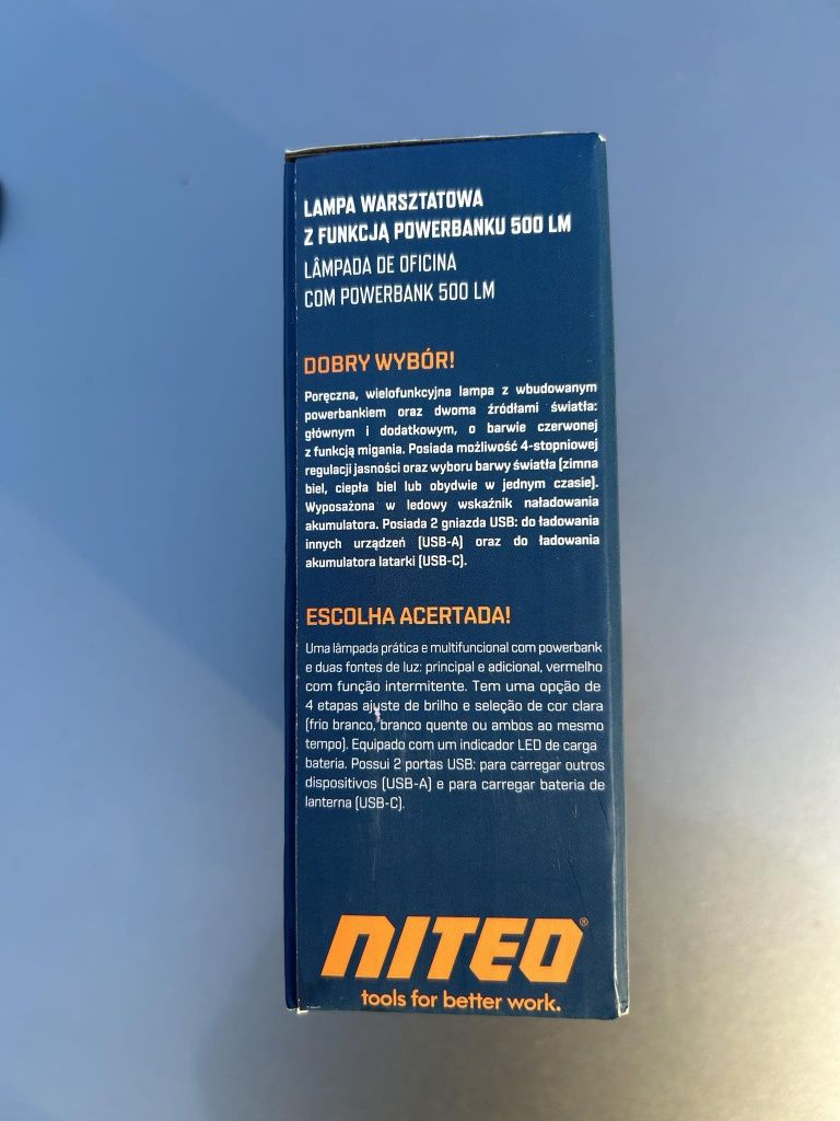 Lampa warsztatową,halogen ,naświetlacz led,powerbank
