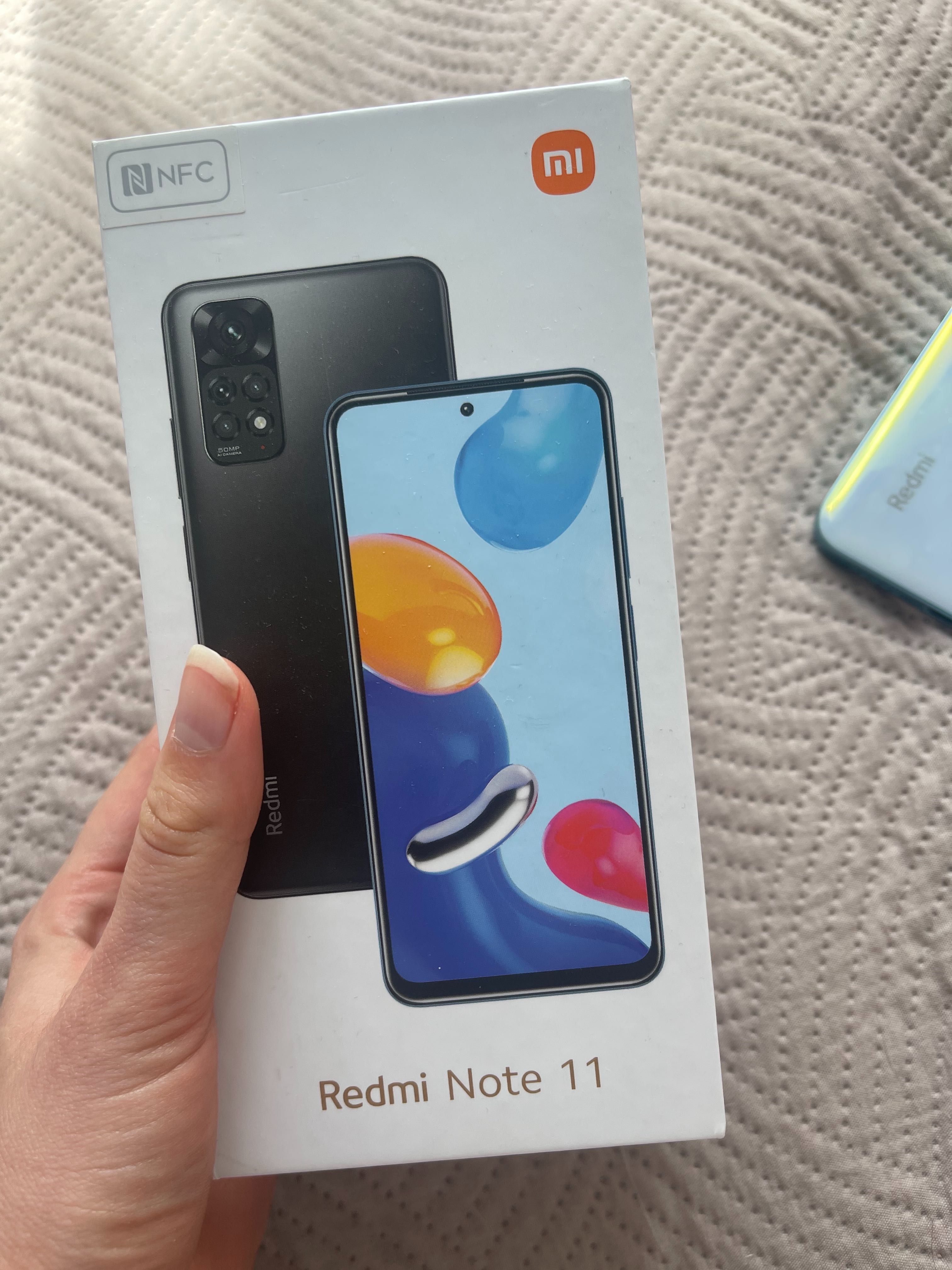 Smartfon Xiaomi Redmi Note 11 4/128GB Dual SIM NFC Star blue jak nowy!