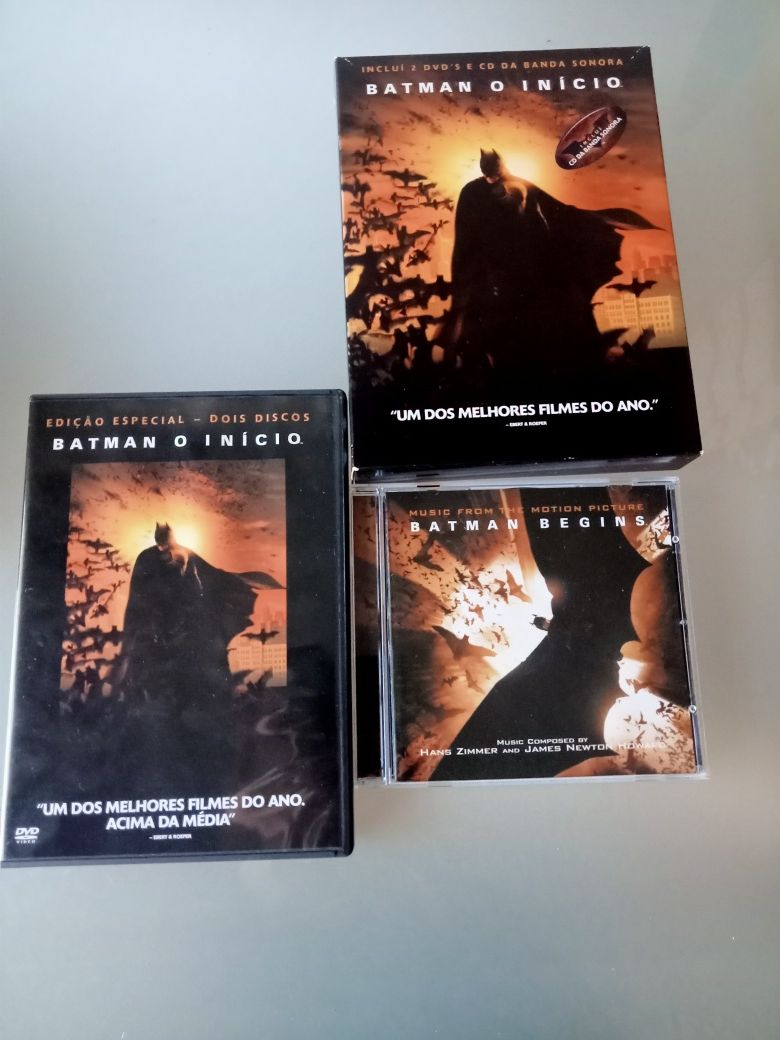 Batman O íncio Edicao limitada + CD de banda sonora