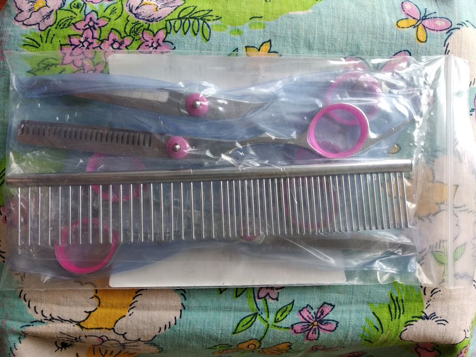 Ножницы для груминга 4 в 1, набор для стрижки животных