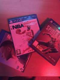 Диски PlayStation 4 (Fifa22,Spider-man,NBA2k21