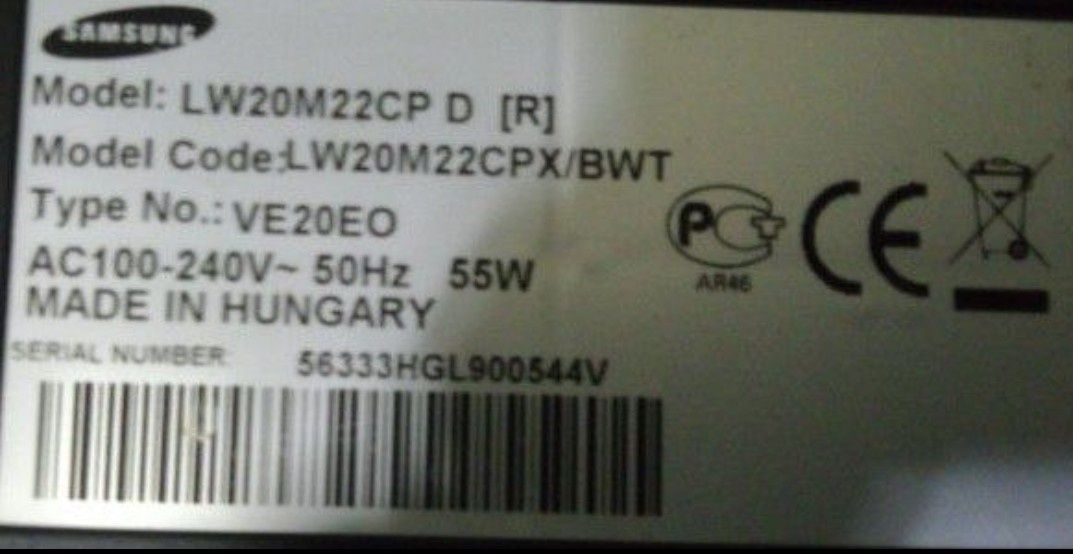 Телевизор плоский Samsung сТ2тв. с Т2антенной5метров.кабеля