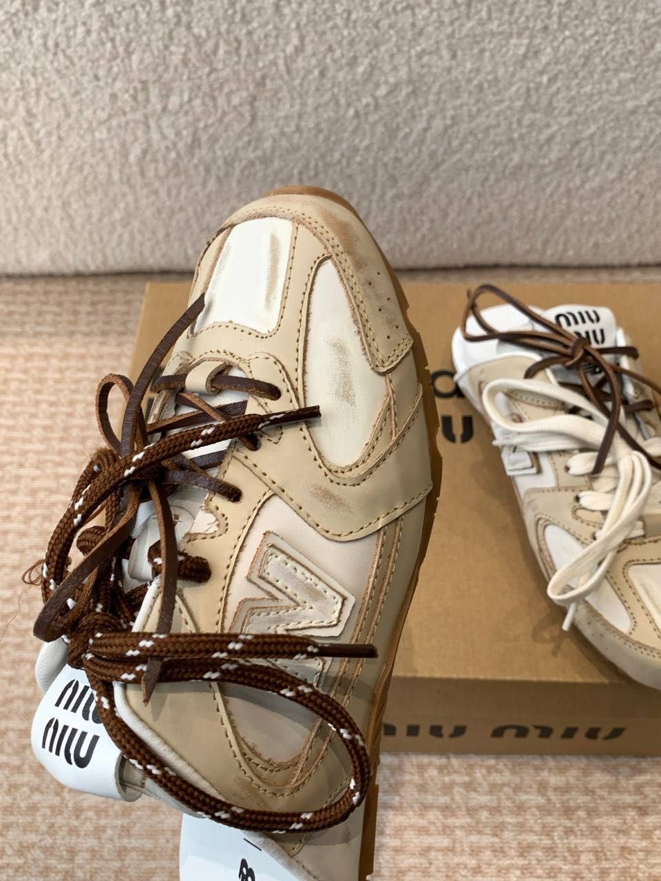 Luksusowe Adidasy mule NB MIU MIU! Najnowszy model! 36-42
