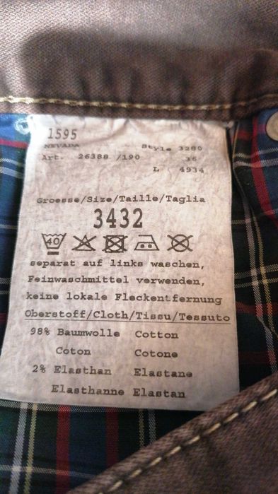 K/37 Spodnie męskie Bugatti  r.L