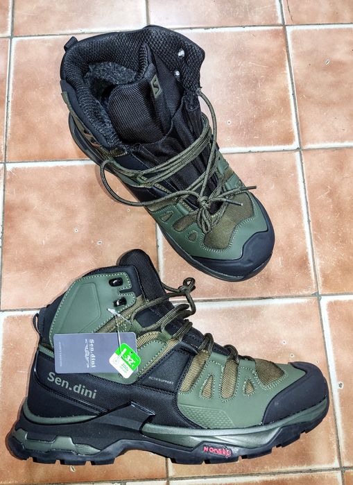 Ботинки зимние Salomon sen deni ,мех шерсть, тактика,армия,охота,ры