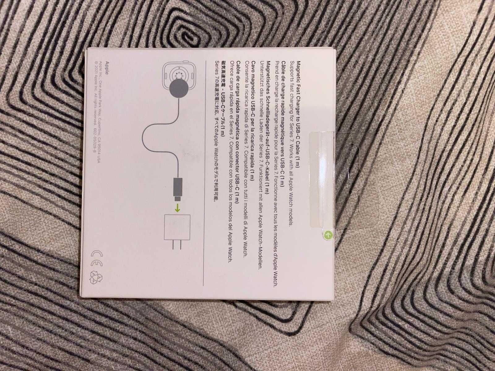 Carregador magnético rápido para Apple Watch para USB‑C (1 m)