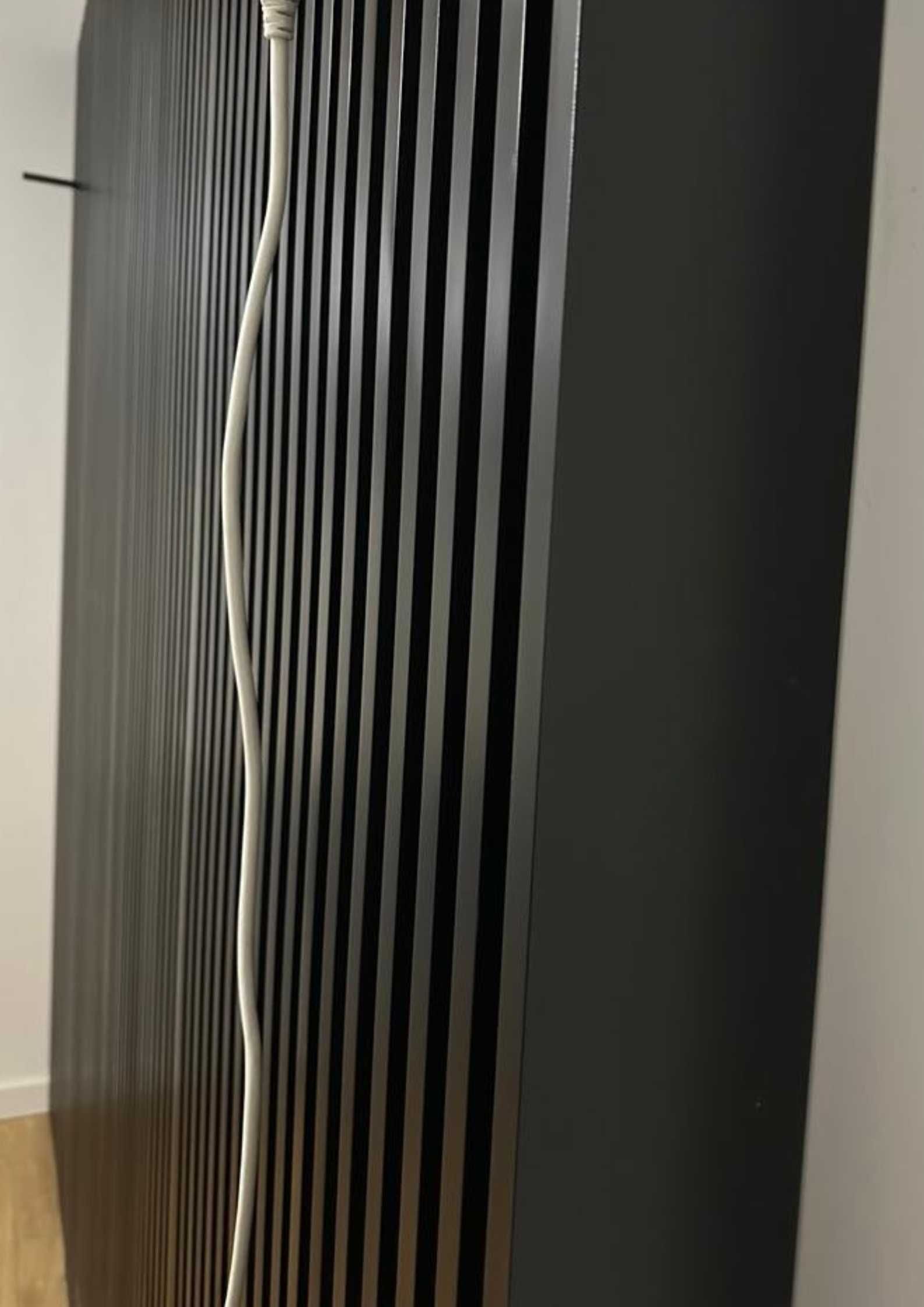 Porządne czarne panele lamele ścienne [4 panele 250x 60 x 8]