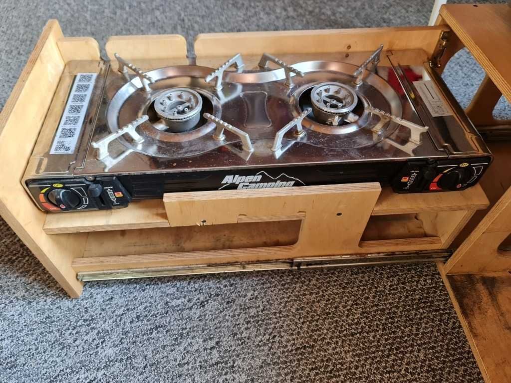 Zabudowa skrzynia camping box kombivan Peugeot Rifter Vacamod oryginał
