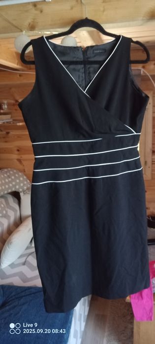 Sukienka damska bez rękawów rozmiar L, pachy 48cm.