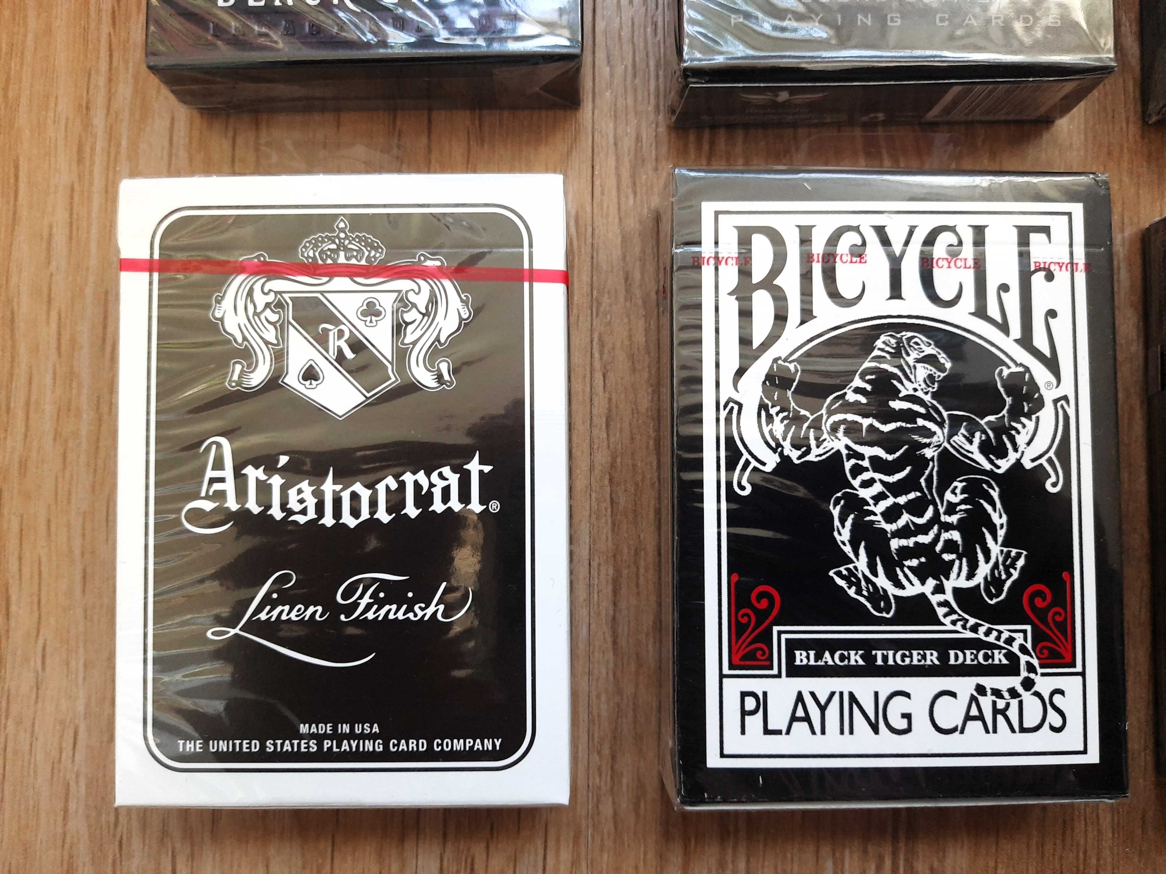 Гральні карти для покера Bicycle Tiger Ghost Aristocrat Bitcoin