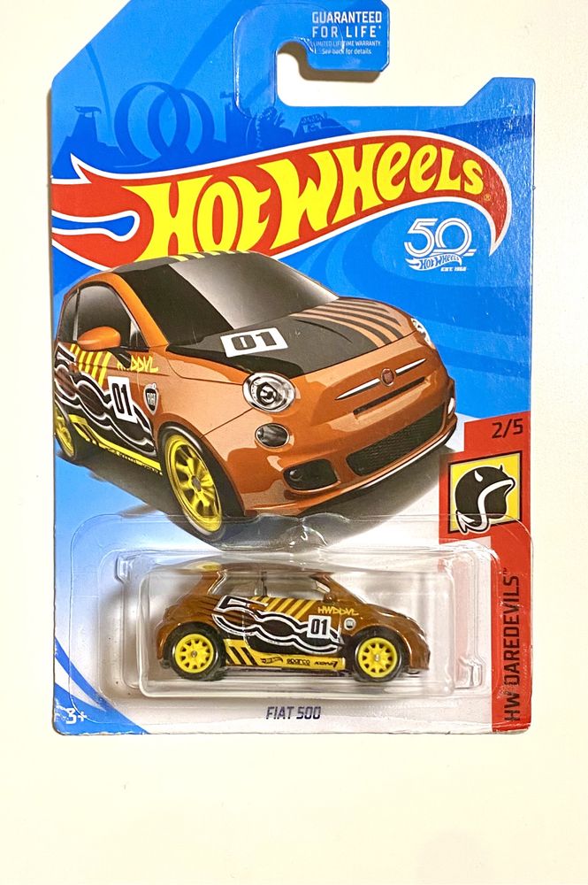 STH Hot Wheels Fiat 500, запак