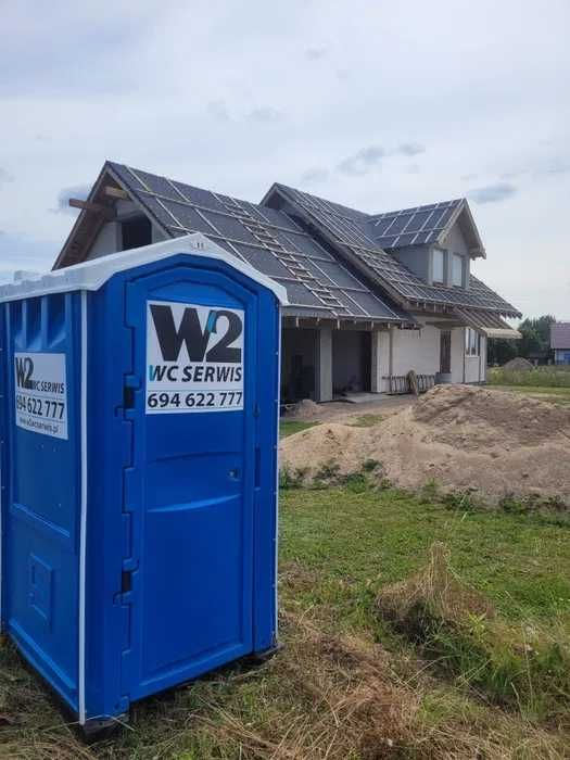 Toaleta przenośna na budowę, wynajem, serwis wc, Olsztyn i okolice