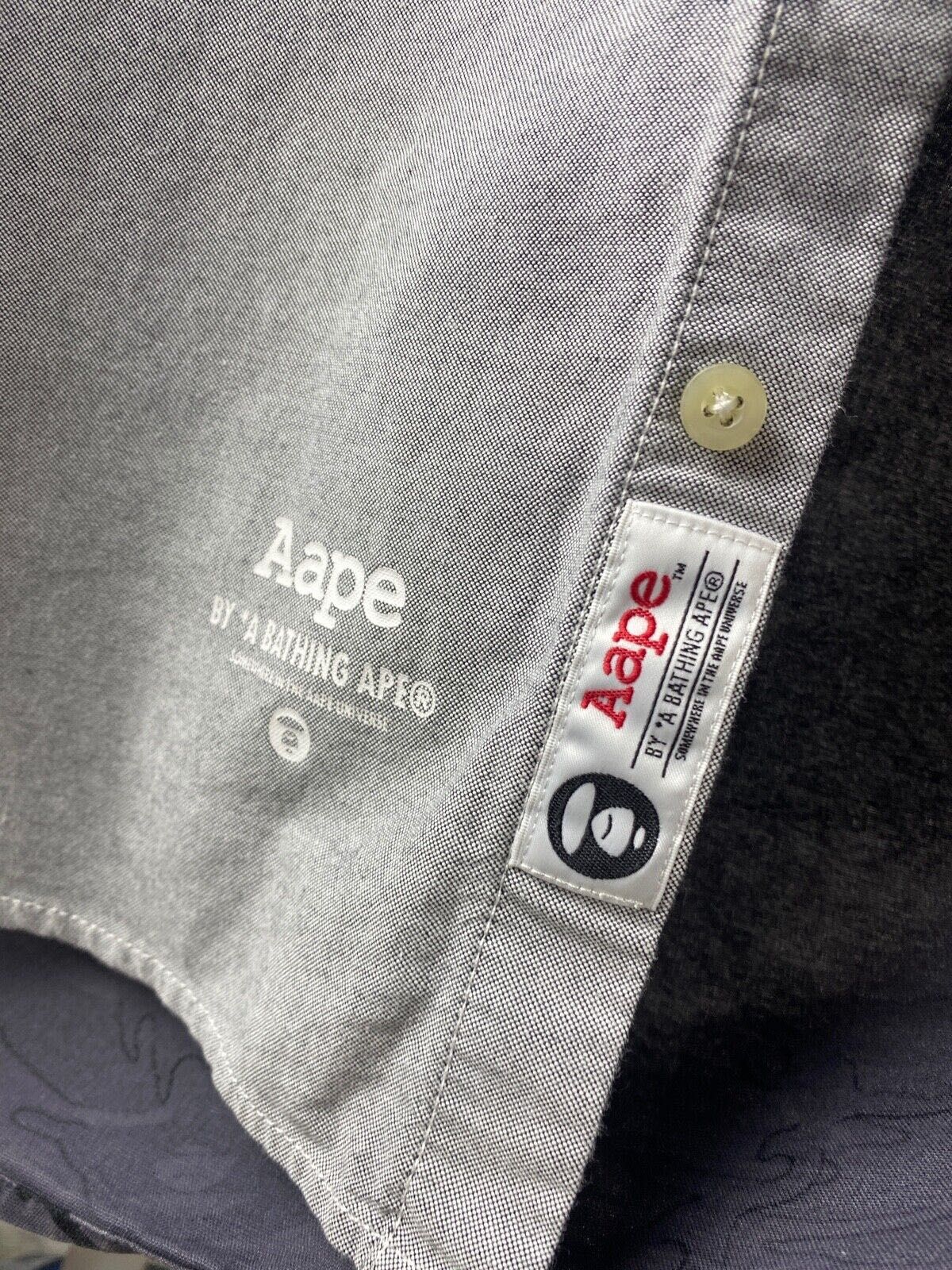 Мужская рубашка AAPE (A Bathing Ape/ Bape) XL