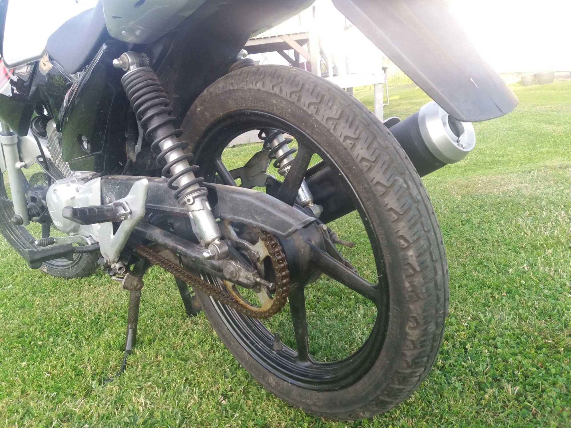 Motocykl 125 yamaha ybr cbr cbf na wtrysku 2011 rok kat. B A1