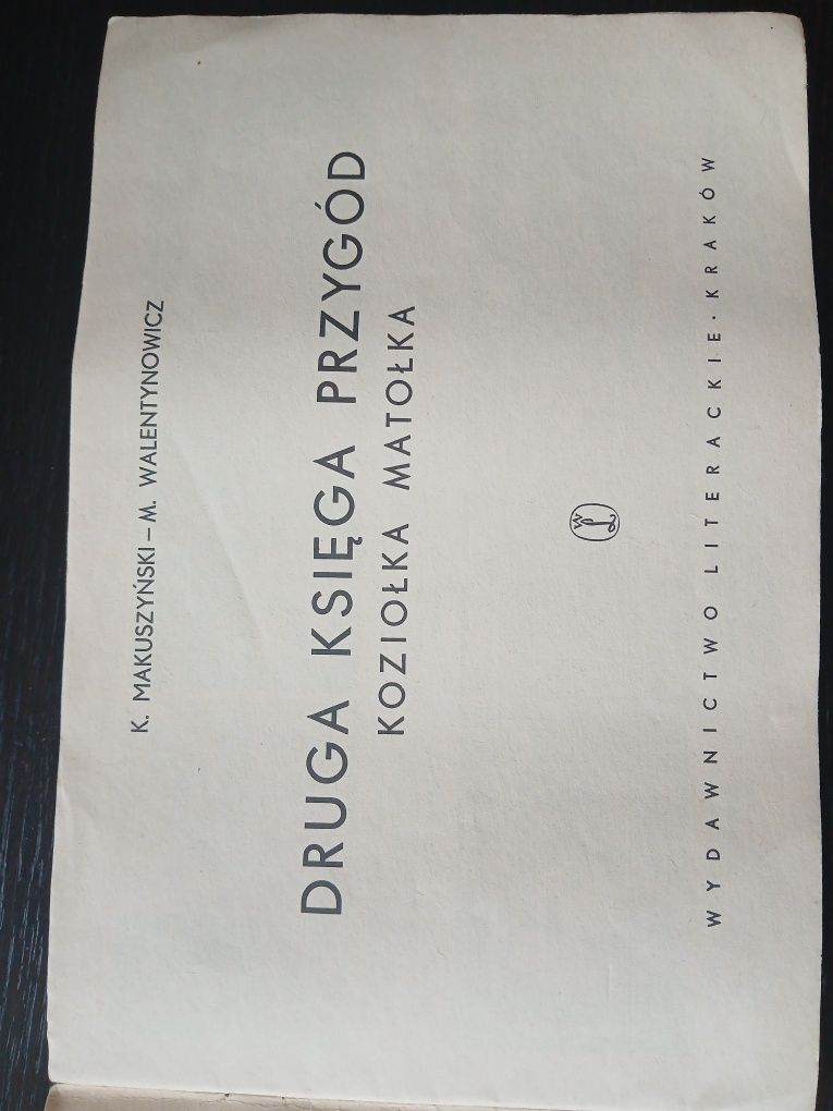 Książeczka dla dzieci z czasów PRL