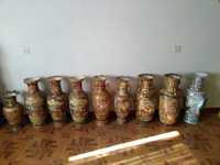 Vários modelos de jarrões vintage decorativos