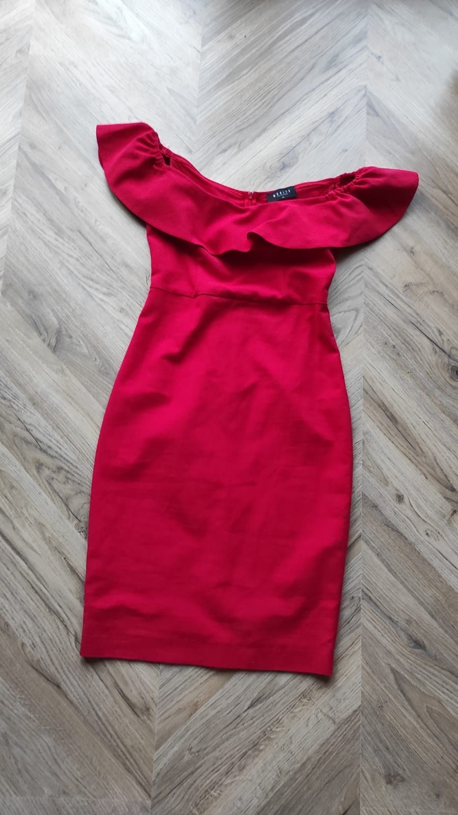 Sukienka krótka czerwona, Mohito, S
