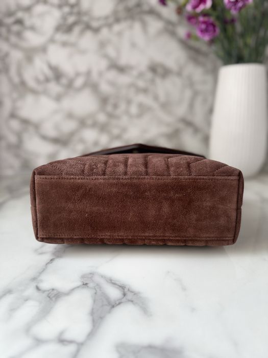 Torebka LouLou YSL Small Chocolate Brown