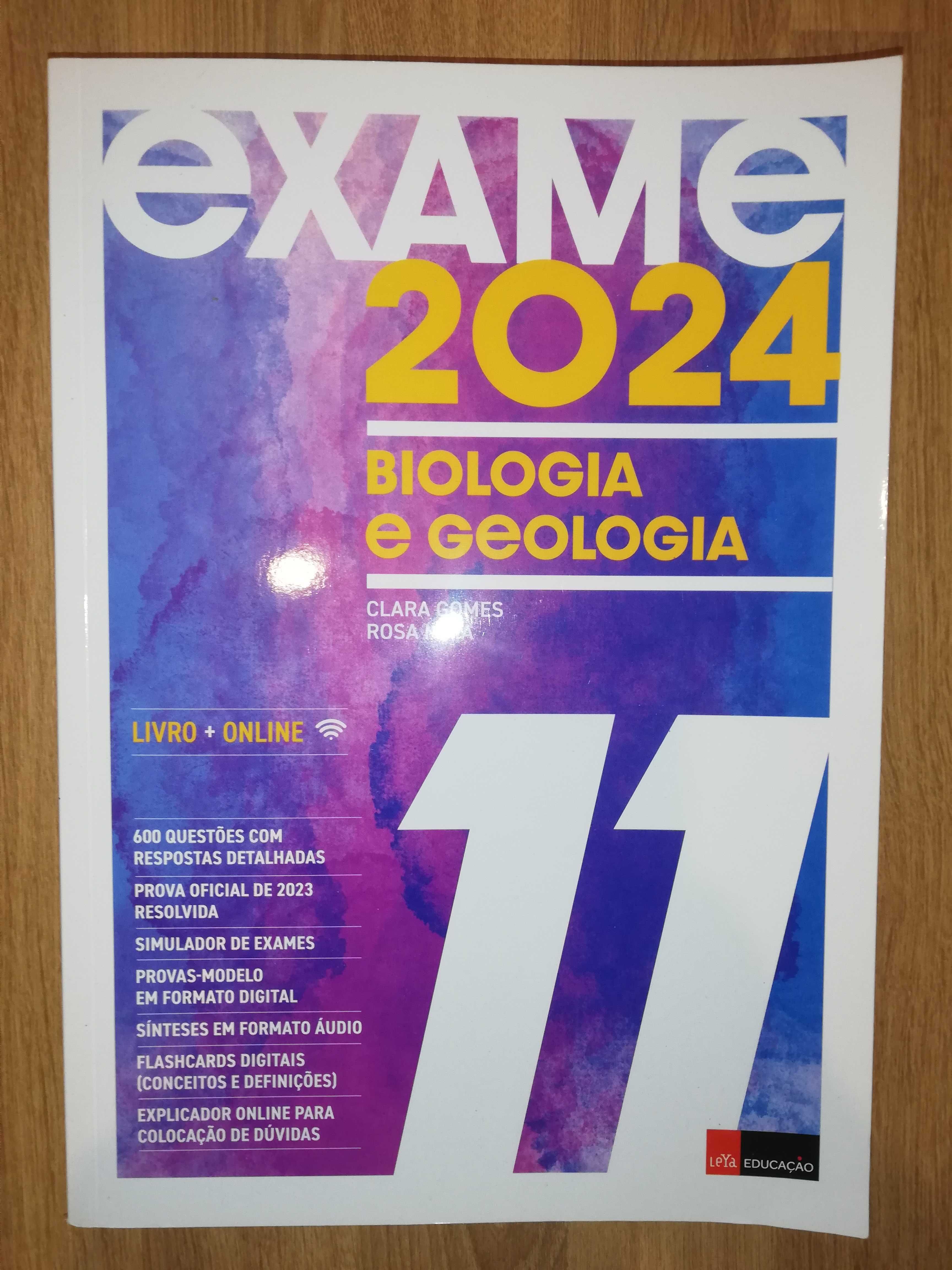 Exame 2024 Biologia e Geologia 11.º Ano (Preparação Exame) [NOVO]