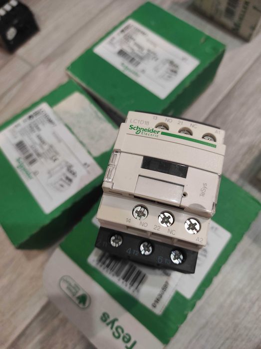 НОВІ! Контактори Eaton 7-17А/25-32-50А пускач Lovato Schneider