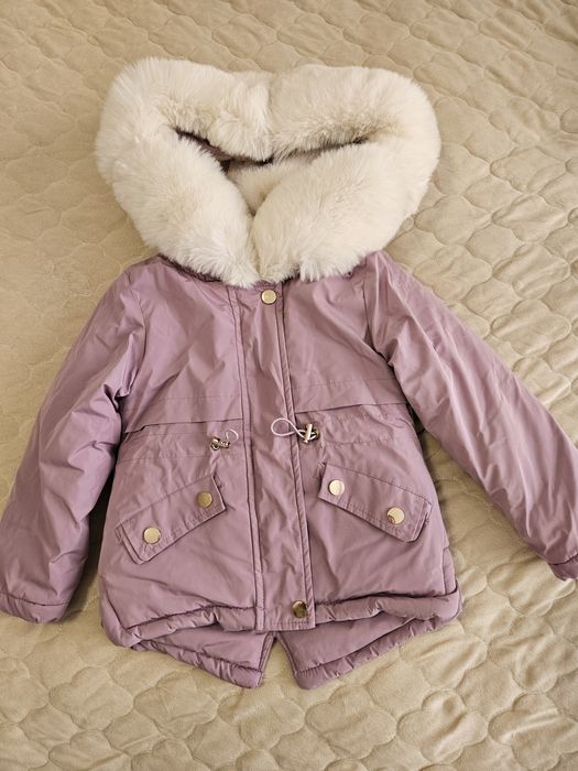 Зимова куртка, куртка для дівчинки