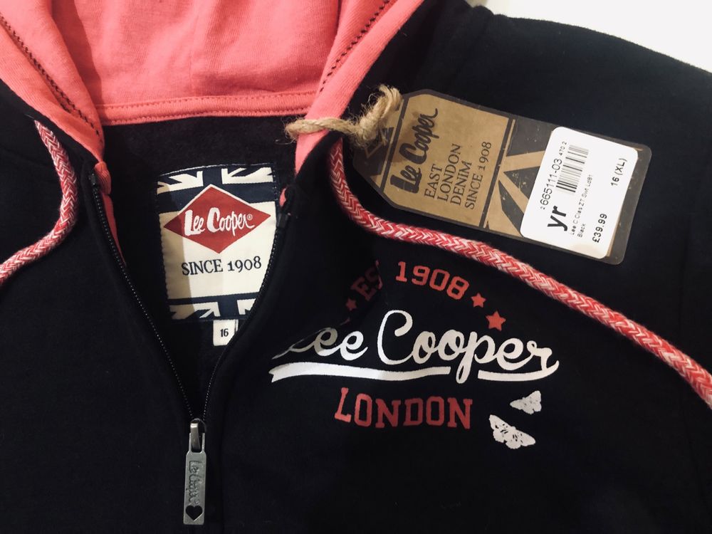 Lee Cooper nowa bluza damska z kapturem L