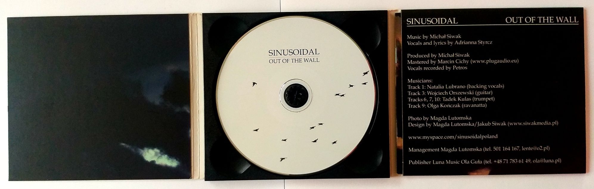 Sinusoidal Out Of The Wall z Autografem 2011r