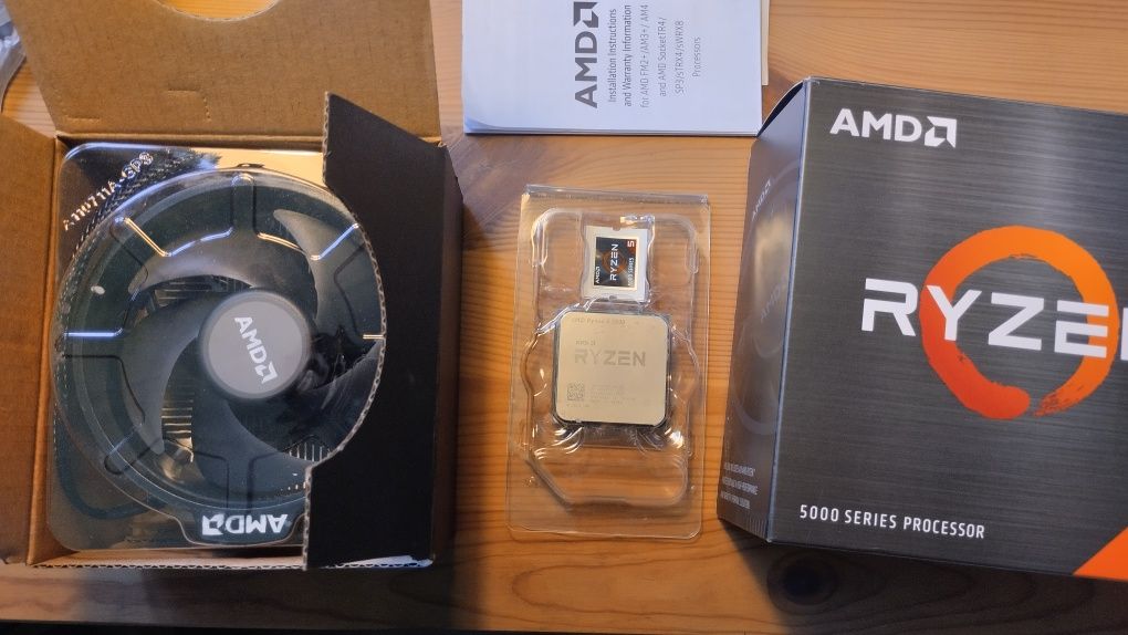 Ryzen 5 5500 com disipador