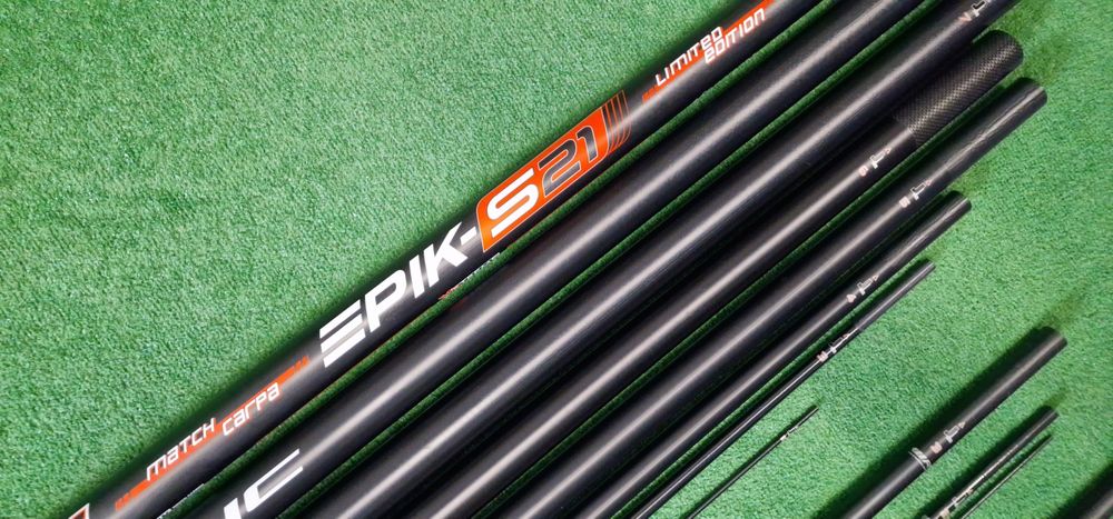 Tyczka Colmic EPIK S21 13m w packu.  JAK NOWA!