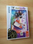 Puzzle kraina lodu świecą w ciemnosci