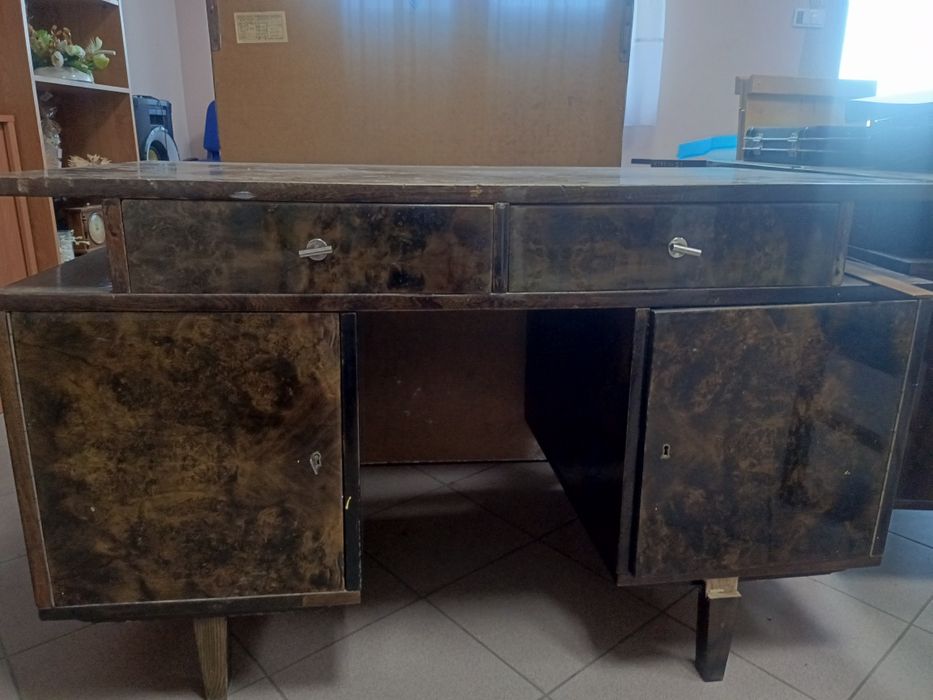 Meble PRL  biurko