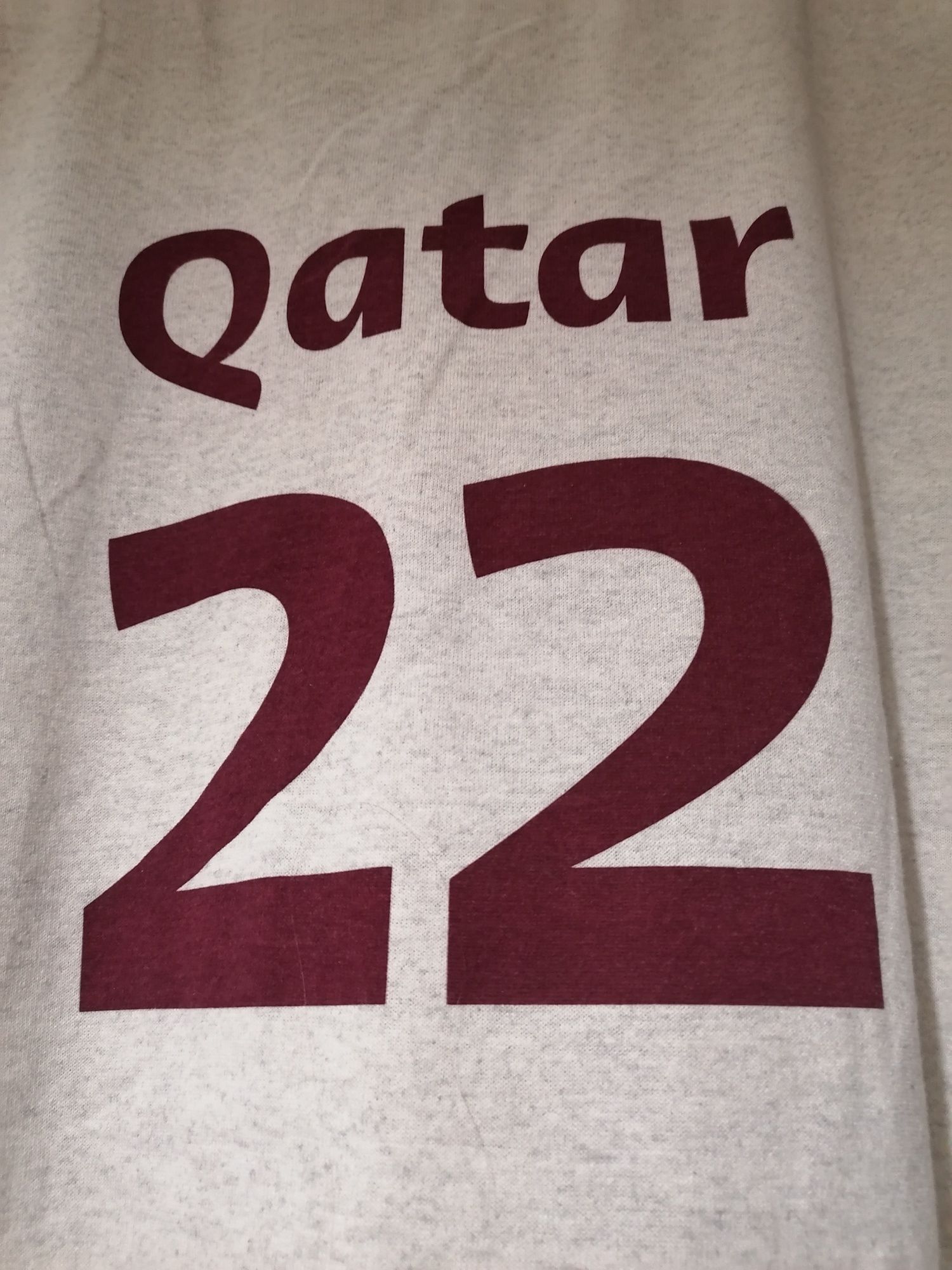 T-shirt em algodão tam L dos jogos Fifa World Cup 2022,  Qatar Airways