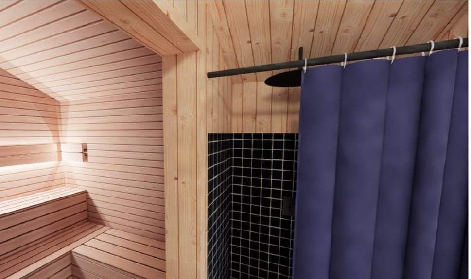 Saun ogrodowa,sauna nowoczesna