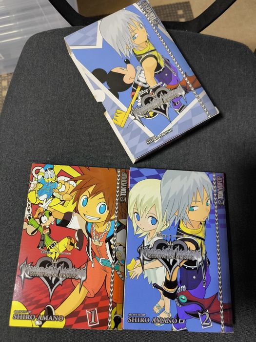 Manga Kingdom Hearts and Kingdom Hearts: Chaisn of Memories