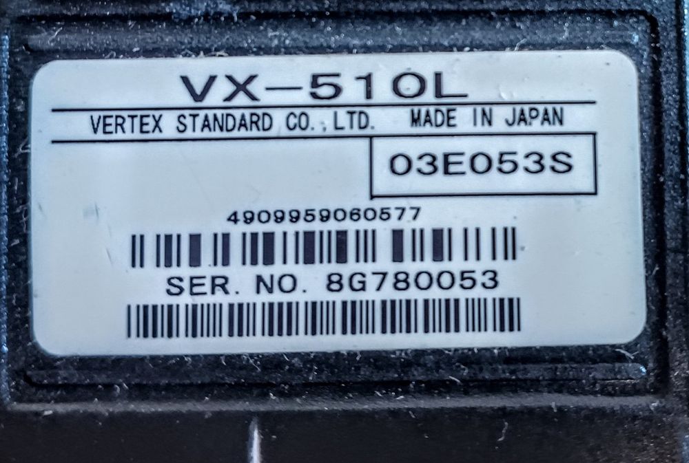 RADIOTELEFON, radiotelefony, krótkofalówki, radiostacje YAESU VX 510LX
