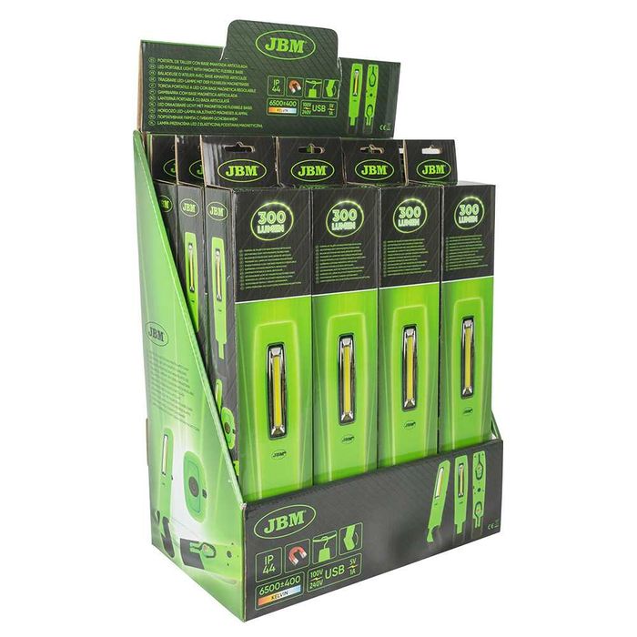 Gambiarra com base magnética 300LM oficina JBM 54122