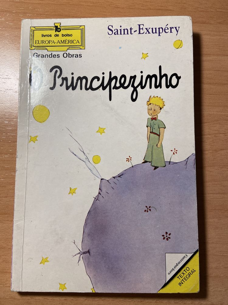 Livro principezinho Saint Exupéry